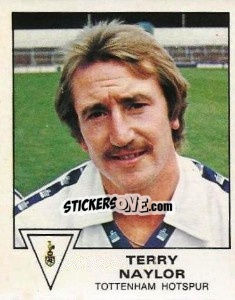 Cromo Terry Naylor - UK Football 1979-1980 - Panini