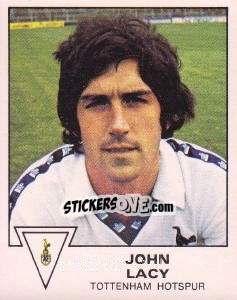 Cromo John Lacy - UK Football 1979-1980 - Panini