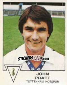 Sticker John Pratt - UK Football 1979-1980 - Panini