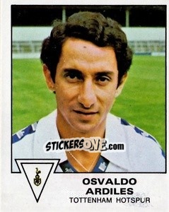 Cromo Osvaldo Ardiles - UK Football 1979-1980 - Panini