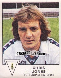 Figurina Chris Jones - UK Football 1979-1980 - Panini