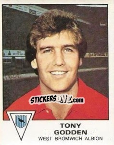 Figurina Tony Godden - UK Football 1979-1980 - Panini