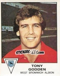 Sticker Tony Godden - UK Football 1979-1980 n. 344 - Panini