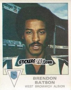 Figurina Brendon Batson - UK Football 1979-1980 - Panini