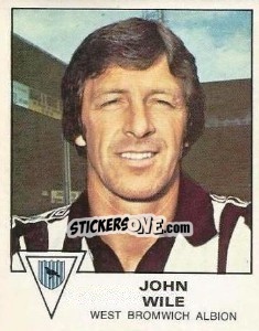 Sticker John Wile - UK Football 1979-1980 n. 346 - Panini