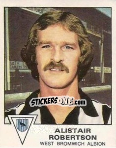 Cromo Alistair Robertson - UK Football 1979-1980 - Panini