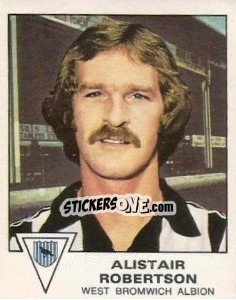 Sticker Alistair Robertson - UK Football 1979-1980 n. 347 - Panini