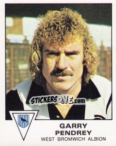 Sticker Garry Pendrey - UK Football 1979-1980 - Panini