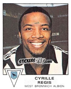 Sticker Cyrille Regis