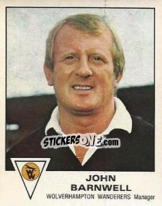 Sticker John Barnwell - UK Football 1979-1980 - Panini
