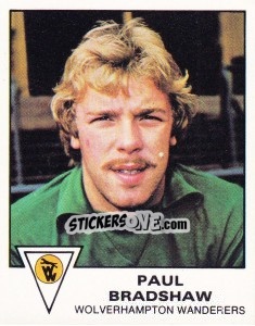 Figurina Paul Bradshaw - UK Football 1979-1980 - Panini