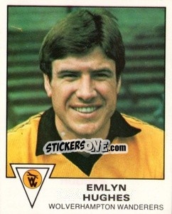 Figurina Emyln Hughes - UK Football 1979-1980 - Panini