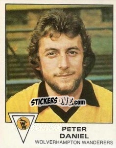Sticker Peter Daniel - UK Football 1979-1980 - Panini