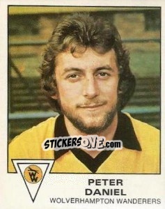 Sticker Peter Daniel - UK Football 1979-1980 n. 366 - Panini