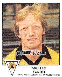 Cromo Willie Carr - UK Football 1979-1980 - Panini