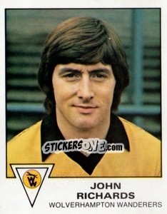 Sticker John Richards - UK Football 1979-1980 n. 370 - Panini