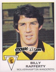 Sticker Billy Rafferty - UK Football 1979-1980 - Panini
