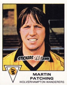 Sticker Martin Patching - UK Football 1979-1980 - Panini