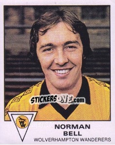 Cromo Norman Bell - UK Football 1979-1980 - Panini