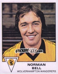 Sticker Norman Bell - UK Football 1979-1980 n. 374 - Panini