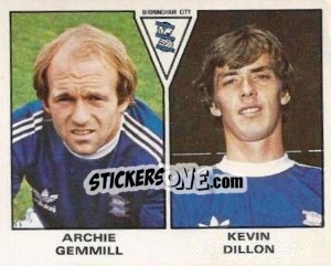 Sticker Archie Gemmill / Kevin Dillon