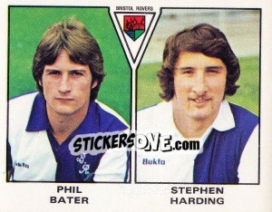 Figurina Phil Bater / Harding - UK Football 1979-1980 - Panini