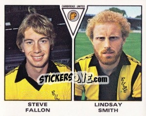 Cromo Steve Fallon / Lindsay Smith - UK Football 1979-1980 - Panini