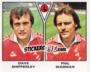 Cromo Dave Shipperley / Phil Warman - UK Football 1979-1980 - Panini