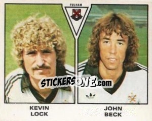Sticker Gary Lock / Beck - UK Football 1979-1980 - Panini