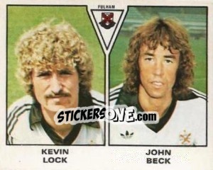 Sticker Gary Lock / Beck - UK Football 1979-1980 n. 431 - Panini