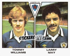 Sticker Tommy Williams / Larry May - UK Football 1979-1980 n. 435 - Panini