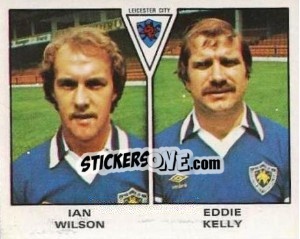 Figurina Ian Wilson / Eddie Kelly - UK Football 1979-1980 - Panini