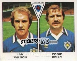 Sticker Ian Wilson / Eddie Kelly - UK Football 1979-1980 n. 437 - Panini