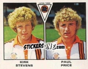 Sticker Kirk Stevens / Paul Price - UK Football 1979-1980 n. 441 - Panini