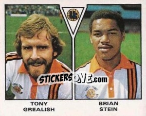 Figurina Tony Grealish / Brian Stein - UK Football 1979-1980 n. 444 - Panini