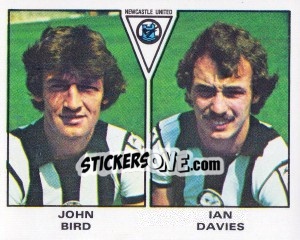 Sticker John Bird / Ian Davies - UK Football 1979-1980 n. 448 - Panini