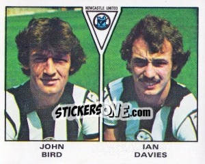 Figurina John Bird / Ian Davies - UK Football 1979-1980 - Panini