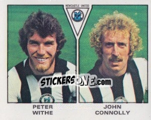Figurina Peter With / John Connolly - UK Football 1979-1980 - Panini