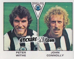 Sticker Peter With / John Connolly - UK Football 1979-1980 n. 451 - Panini