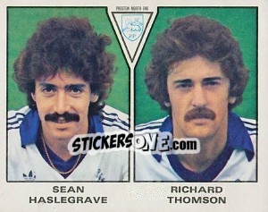 Figurina Sean Haslegrave / Richard Thomson - UK Football 1979-1980 n. 474 - Panini
