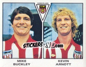 Figurina Mike Buckley / Kevin Arnott - UK Football 1979-1980 - Panini
