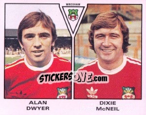 Cromo Alan Dwyer / Dixie McNeil - UK Football 1979-1980 - Panini