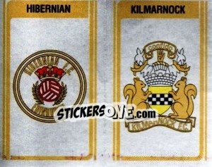 Sticker Hibernian / Kilmarnock - Club Badges