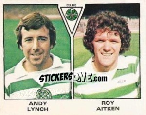 Sticker Andy Lynch / Roy Aitken - UK Football 1979-1980 n. 531 - Panini