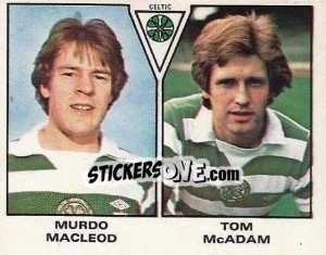 Figurina Murdo MacLeod / Tom McAdam - UK Football 1979-1980 - Panini