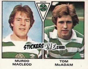Sticker Murdo MacLeod / Tom McAdam - UK Football 1979-1980 n. 533 - Panini