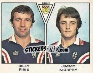 Sticker Billy Pirie / Jimmy Murphy - UK Football 1979-1980 - Panini