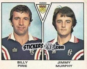 Cromo Billy Pirie / Jimmy Murphy - UK Football 1979-1980 n. 540 - Panini