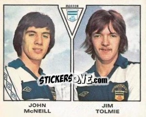 Sticker John McNeill / Jim Tolmie - UK Football 1979-1980 - Panini