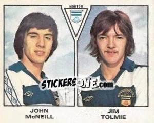 Cromo John McNeill / Jim Tolmie - UK Football 1979-1980 n. 563 - Panini